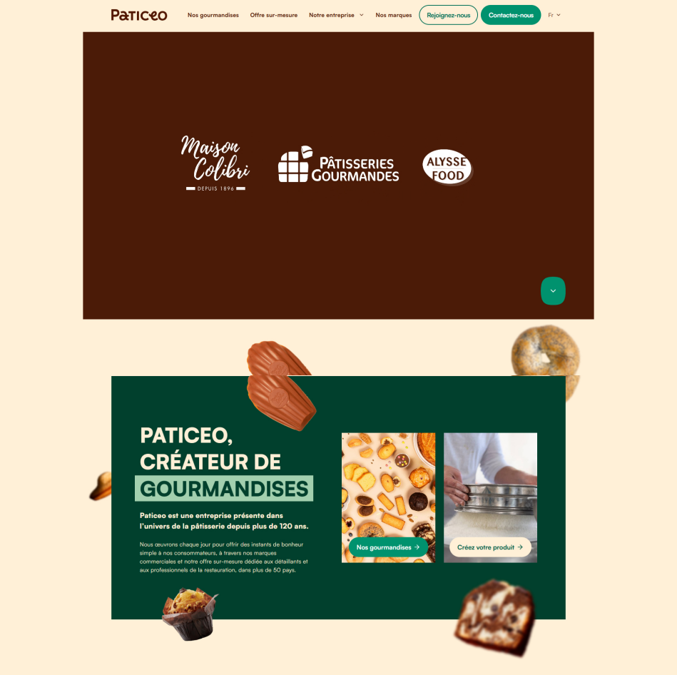 Site vitrine Paticeo